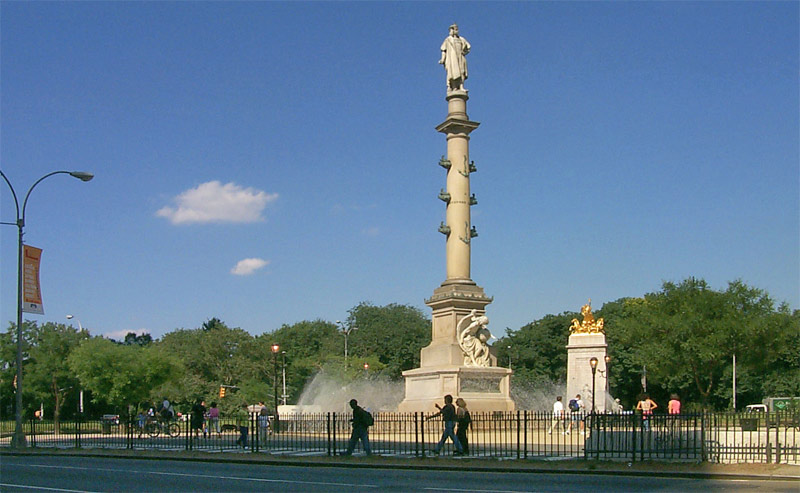 Columbus Circle Fountain: W59